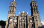A catedral de Puebla, no México
